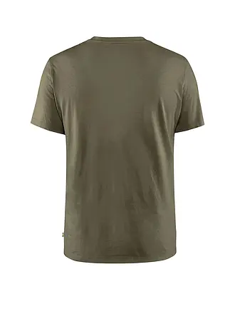 FJÄLLRÄVEN | T-shirt homme Arctic Fox | olive